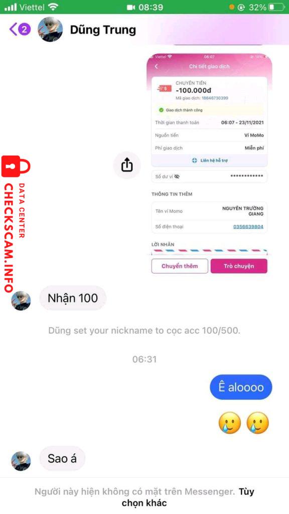 Evidence against Tiến Dũng
