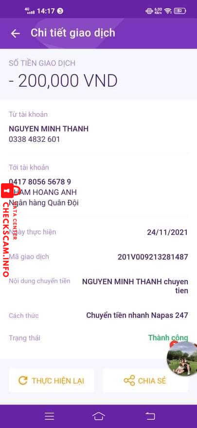 Evidence against Phạm Hoàng Anh