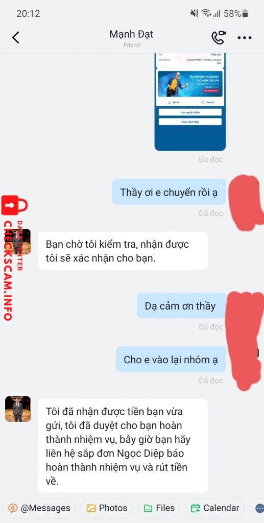 Evidence against Nguyễn Ngọc Phúc