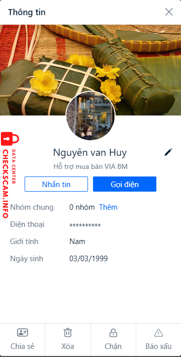 Evidence against Nguyen Van Huy