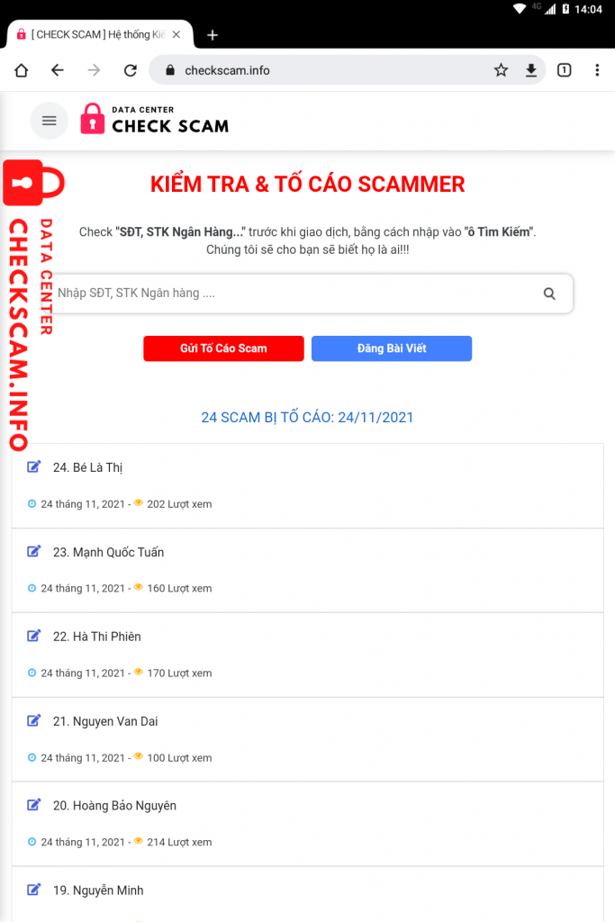 Evidence against Nguyễn Văn Hoàng