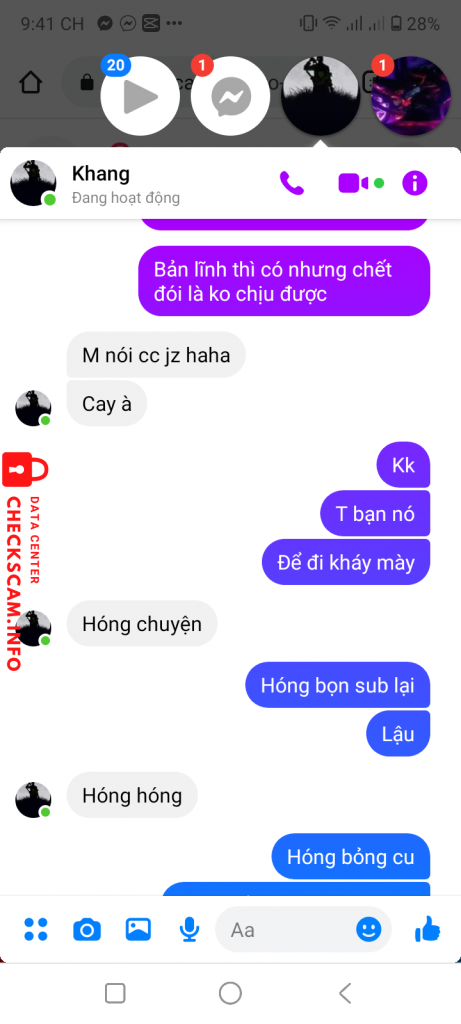 Evidence against Lê Văn Khang