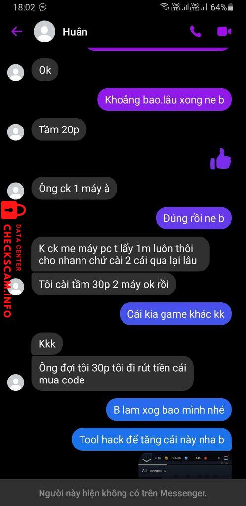 Evidence against Trần Minh Khanh