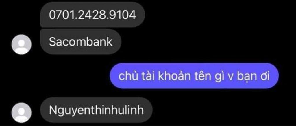 Evidence against Nguyen Thi Nhu Linh