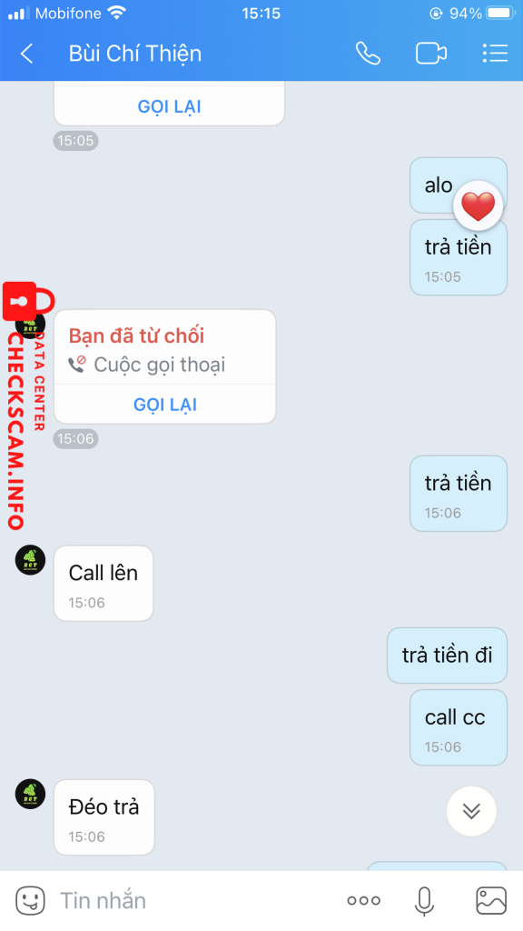 Evidence against Bùi Chí Thiện