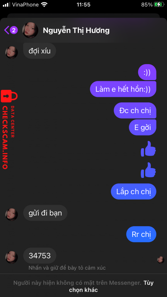 Evidence against Nguyễn Thị Hương