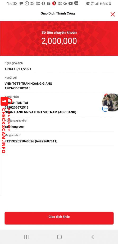 Evidence against Huynh Tan Tai