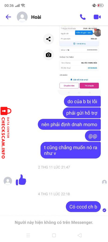 Evidence against Đinh văn hoài