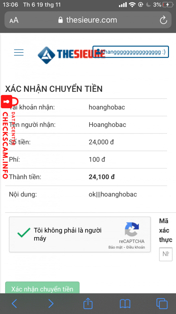 Evidence against Bắc Bắc
