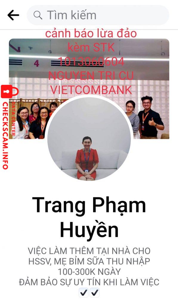 Evidence against Nguyen Tri Cu