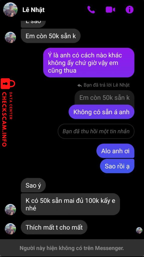 Evidence against Duy Lê Nhật