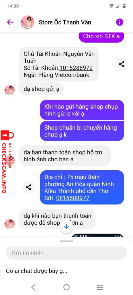 Evidence against Nguyễn Văn Tuấn