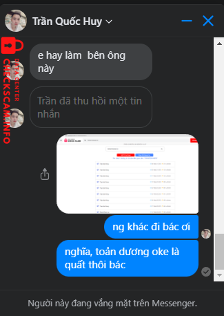Evidence against Tran Quoc Huy