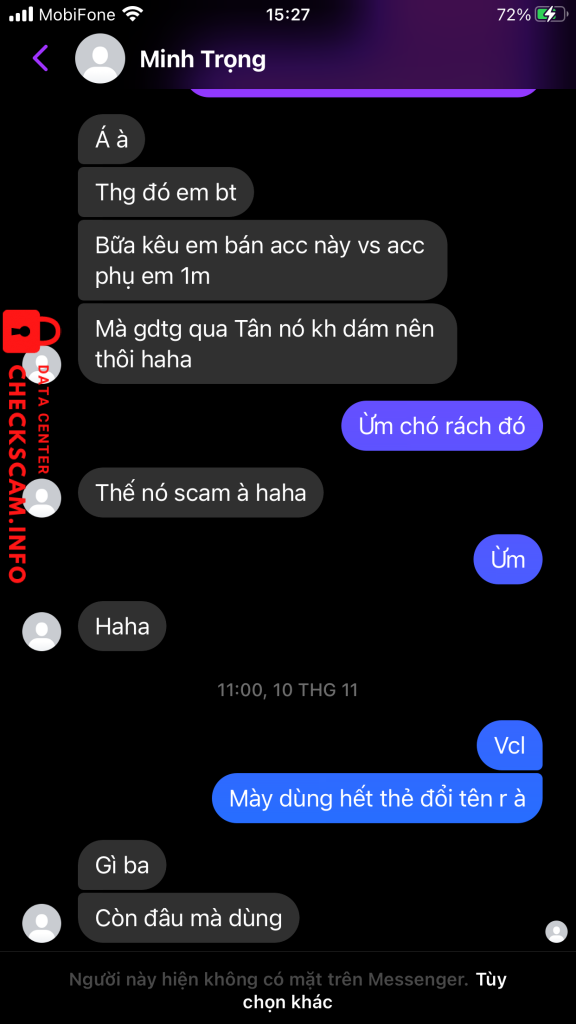 Evidence against Lê Minh Trọng