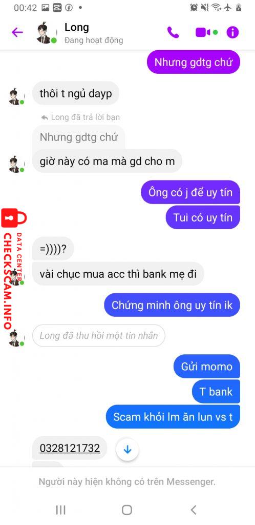 Evidence against Nguyễn Thành Long