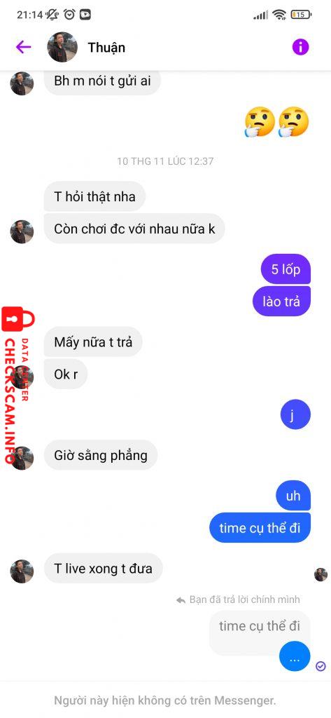 Evidence against Bạch Xuân Thuận