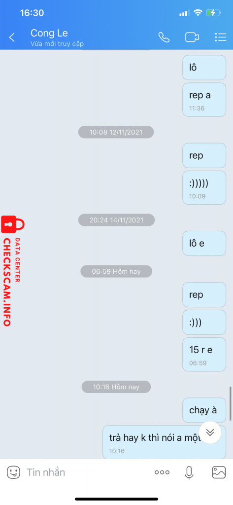 Evidence against Lê Công Vinh