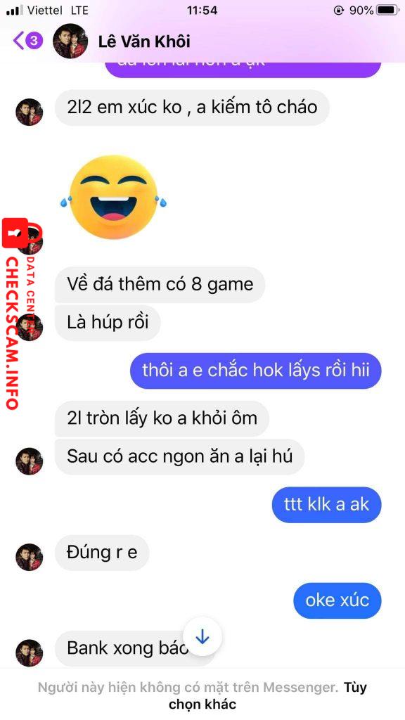 Evidence against Lê Văn Khôi
