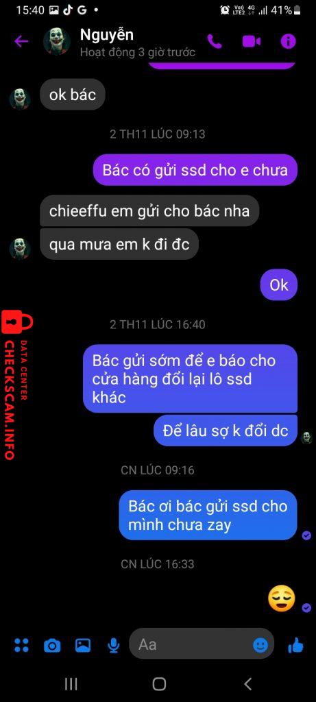 Evidencia contra Nguyen Xuan Thuy