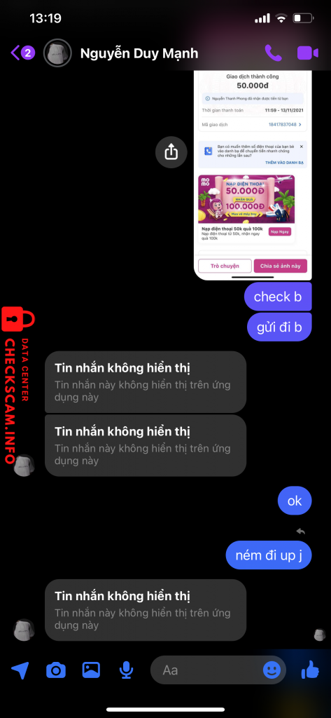 Evidence against Nguyễn Thanh Phong