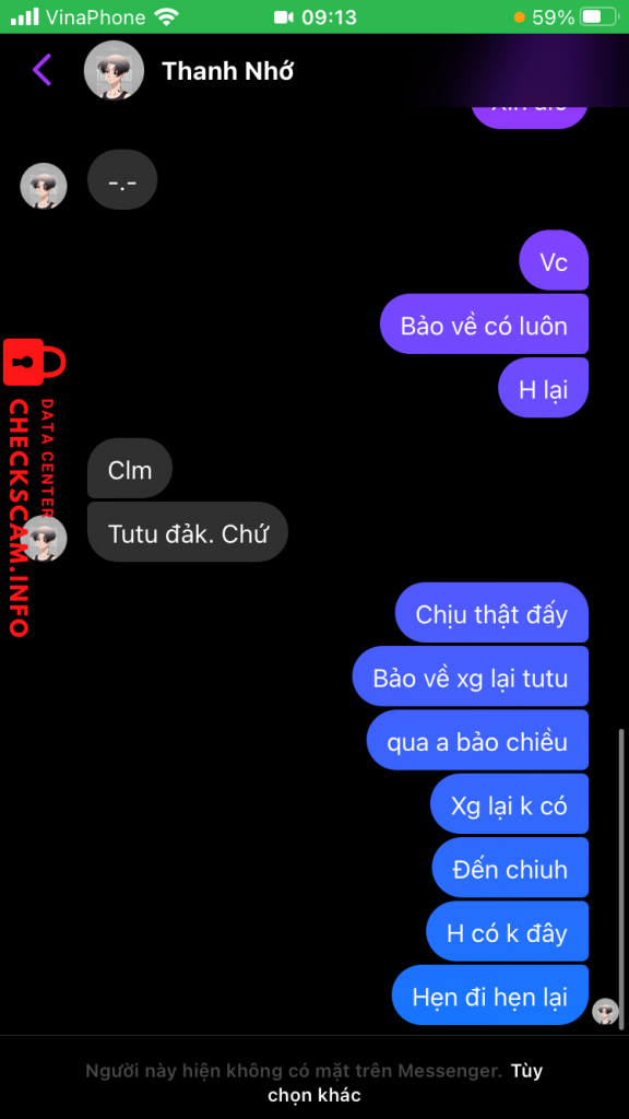 Evidencia contra Thanh Nhớ