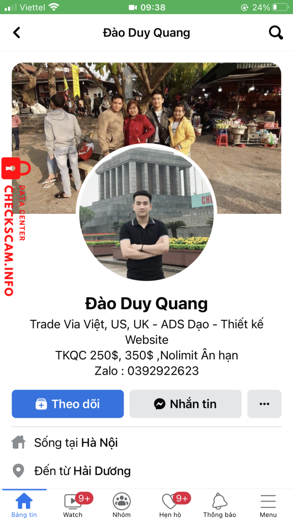 Evidence against Đào Duy Quang