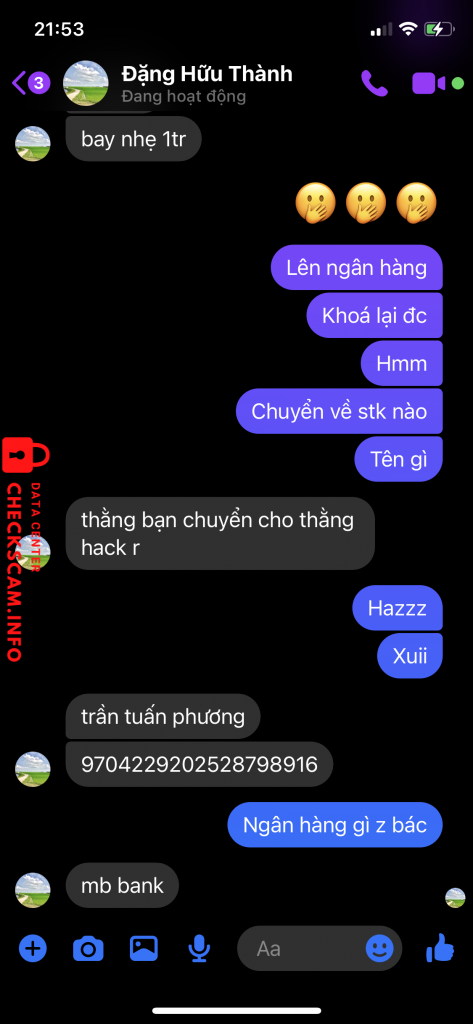 Evidence against Trần Tuấn Phương