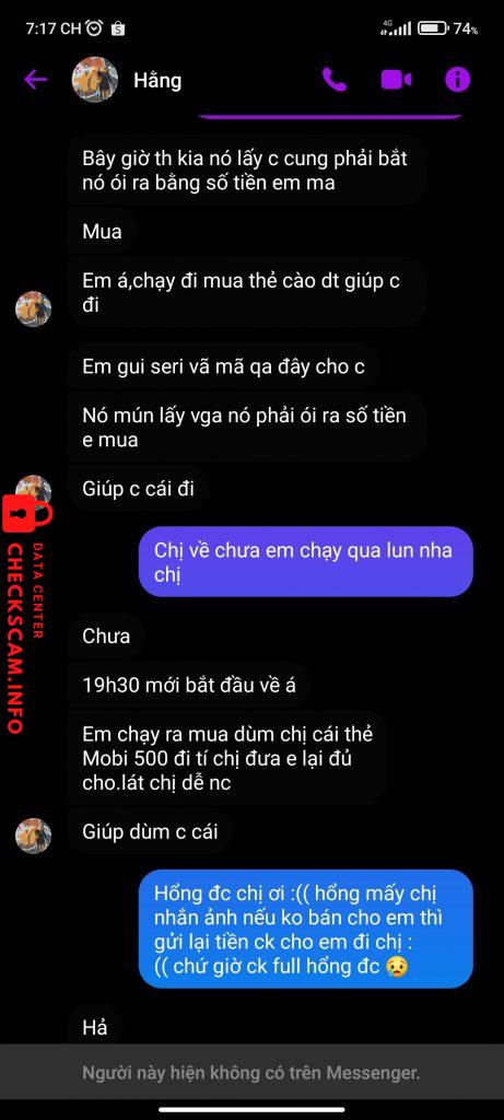 Evidence against Hoang Van Thiep