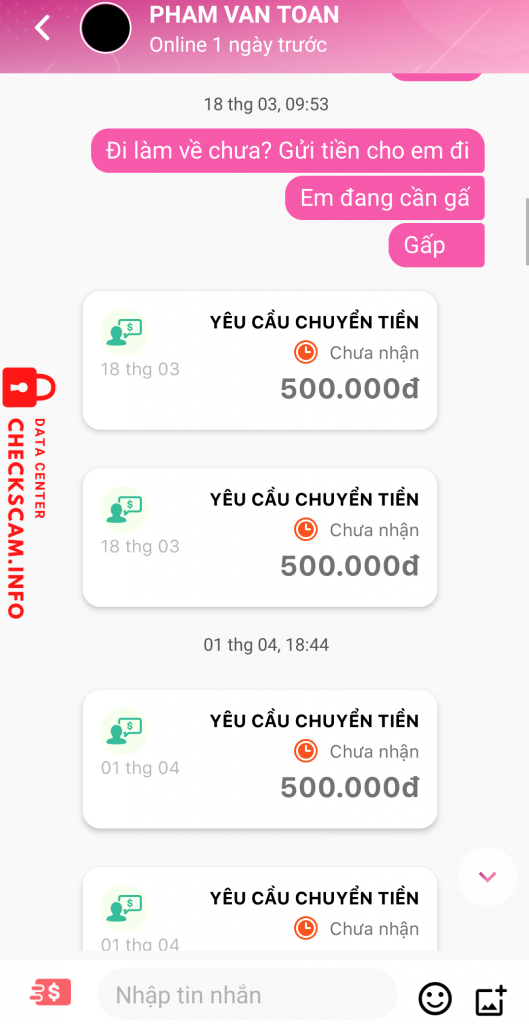 Evidence against Phạm Văn Toàn