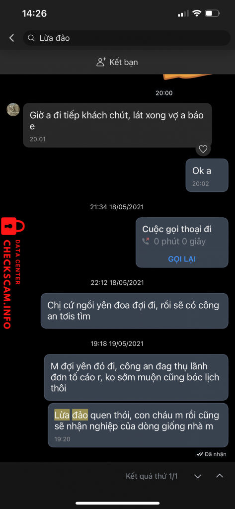 Evidence against Phan Thi Ngoc Lan