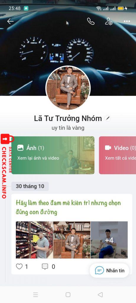 Evidence against Dinh Que Trinh