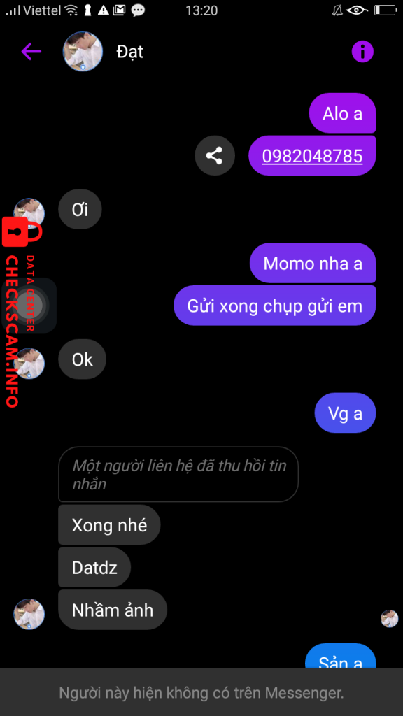 Evidence against Nguyễn Phúc Đạt