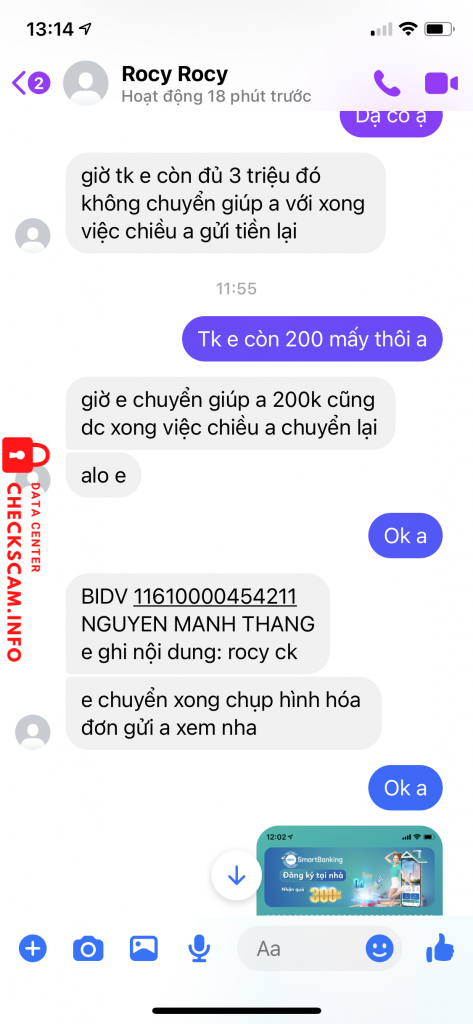 Evidence against Nguyễn Mạnh Thắng