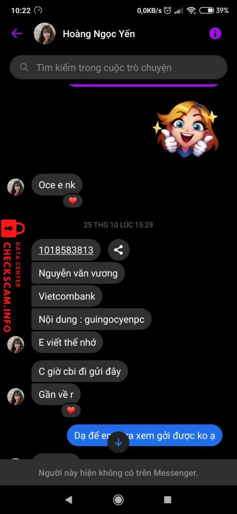 Evidence against Nguyễn Văn Vương