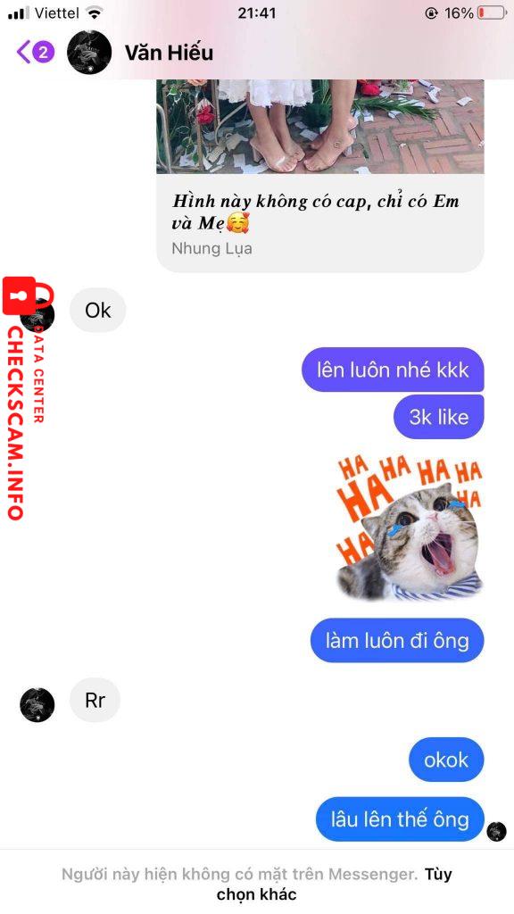Evidence against Nguyen Thi Nhung