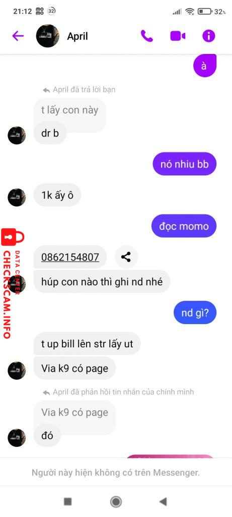 Evidence against Hồ Thanh Ngọc Thuần
