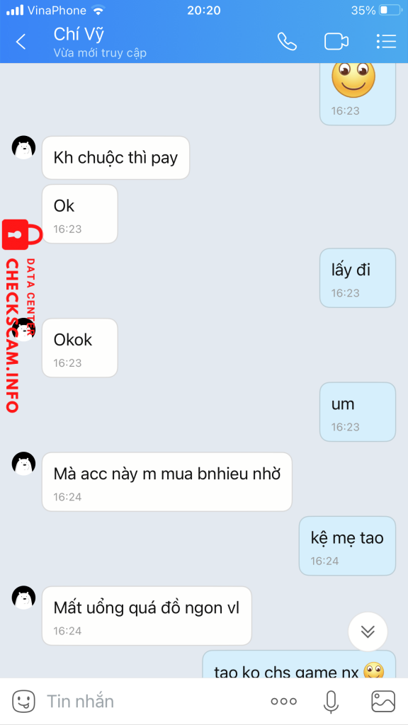Evidence against Nguyễn Chí Vỹ
