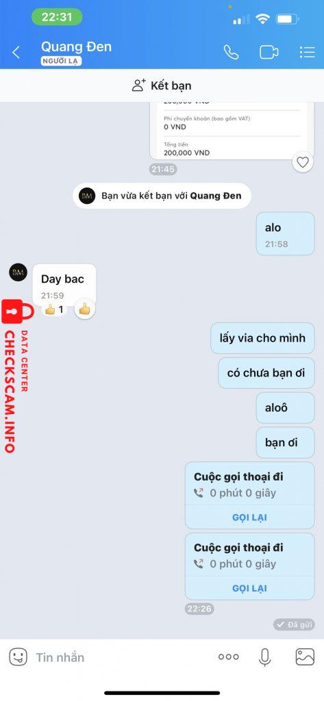 Evidence against Dao Duy Quang