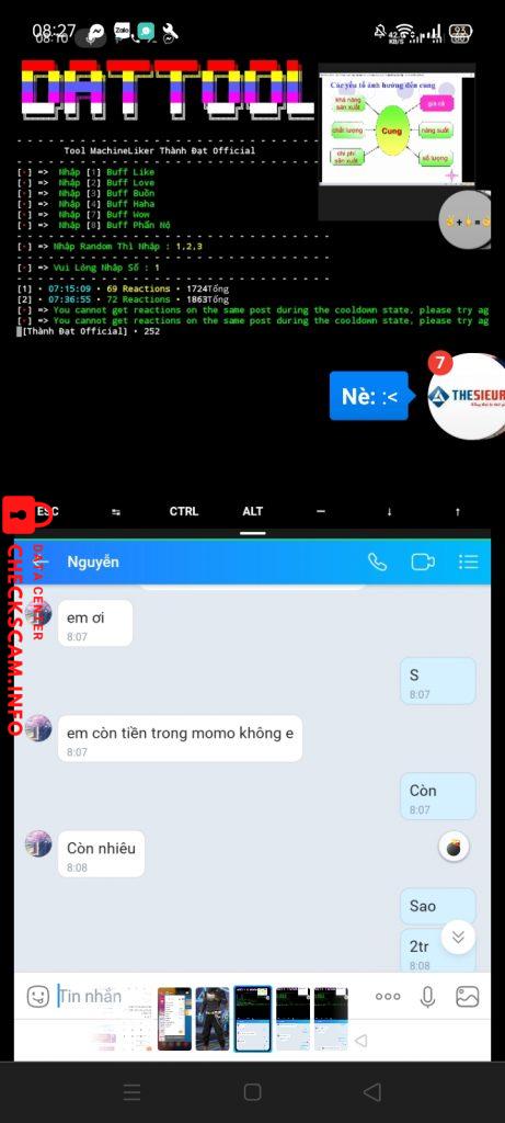 Evidence against Thảo XG