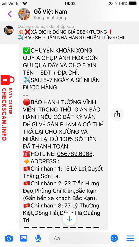 Evidence against Ho Buu Hoang Dung