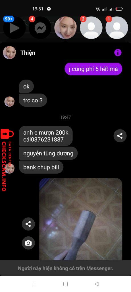 Evidence against Nguyễn Tùng Dương