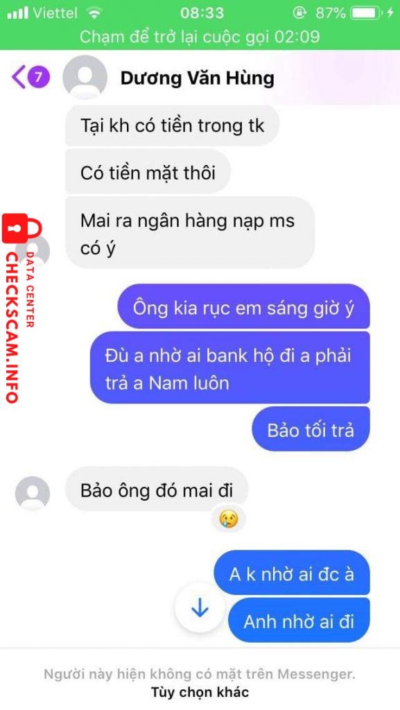 Evidence against Dao Xuan Truong