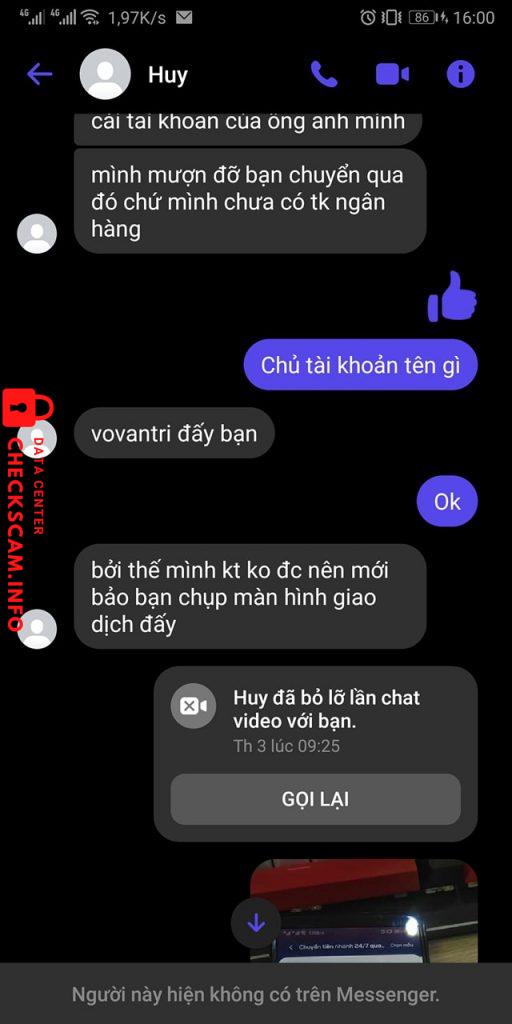 Evidence against Vo Van Tri