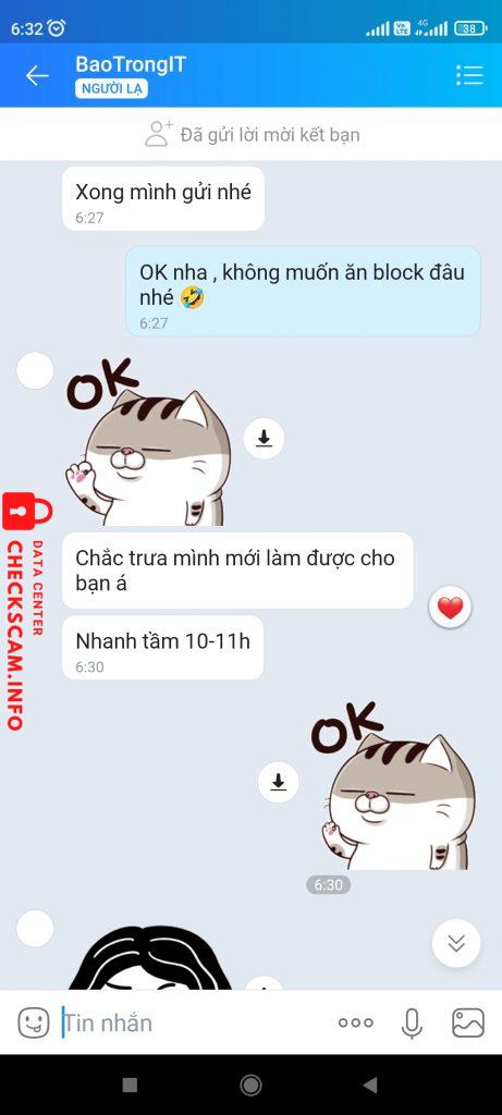 Evidence against Lê Văn Bảo Trọng