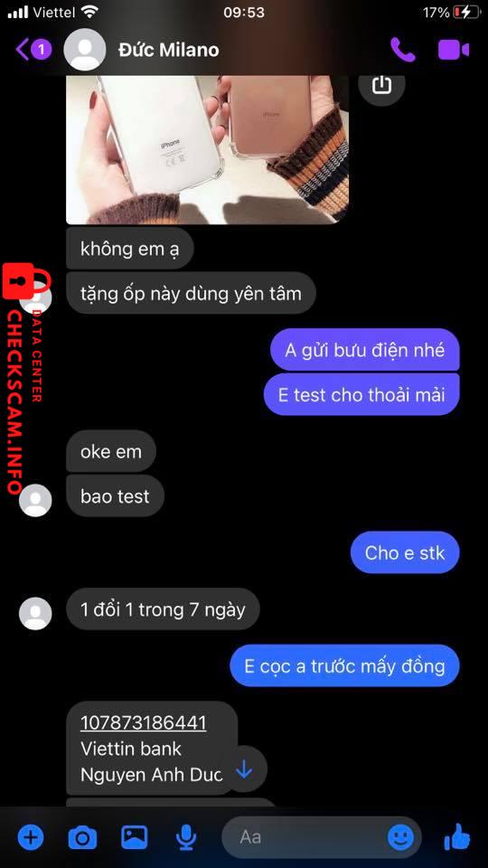 Evidence against Nguyen Anh Duc
