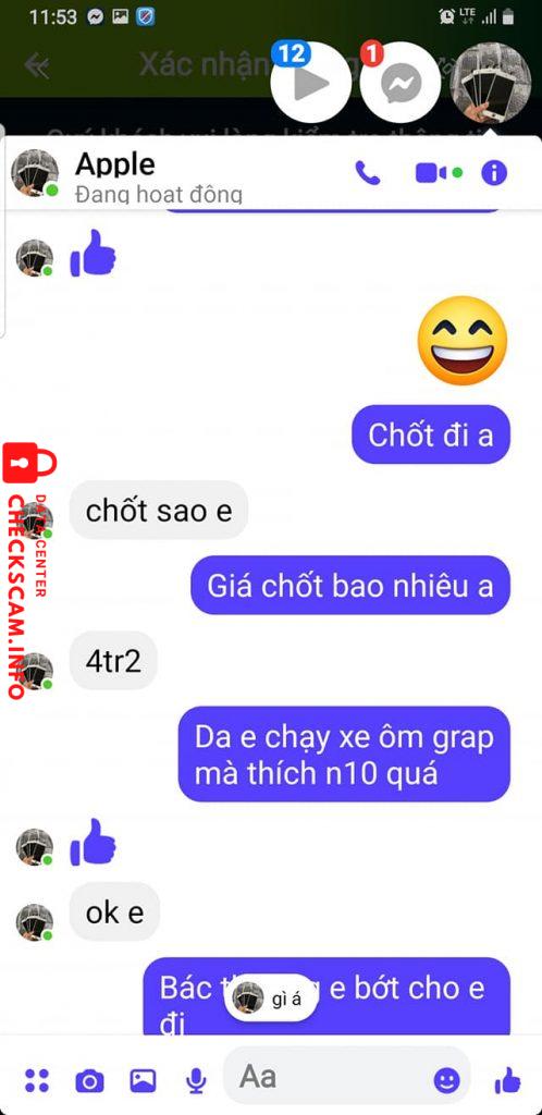 Evidence against Nguyễn Công Trí