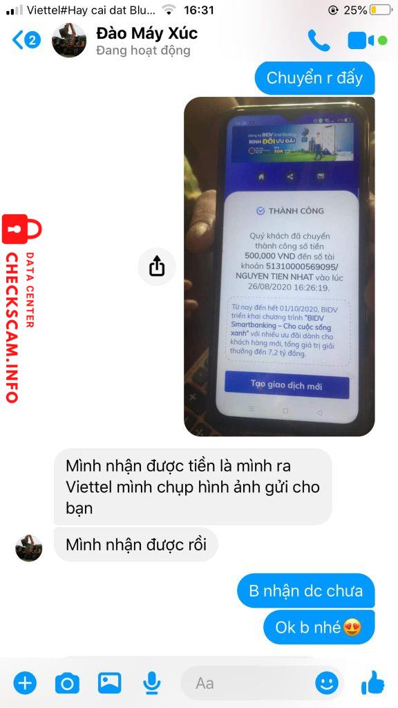 Evidence against Nguyen Tien Nhat