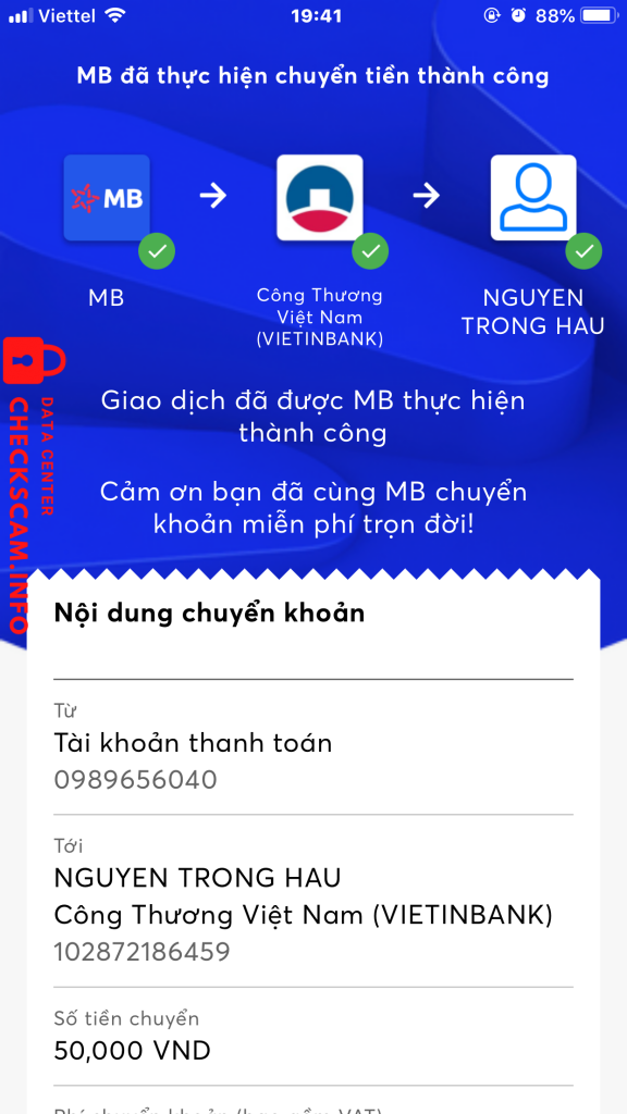 Evidence against Nguyen Trong Hau