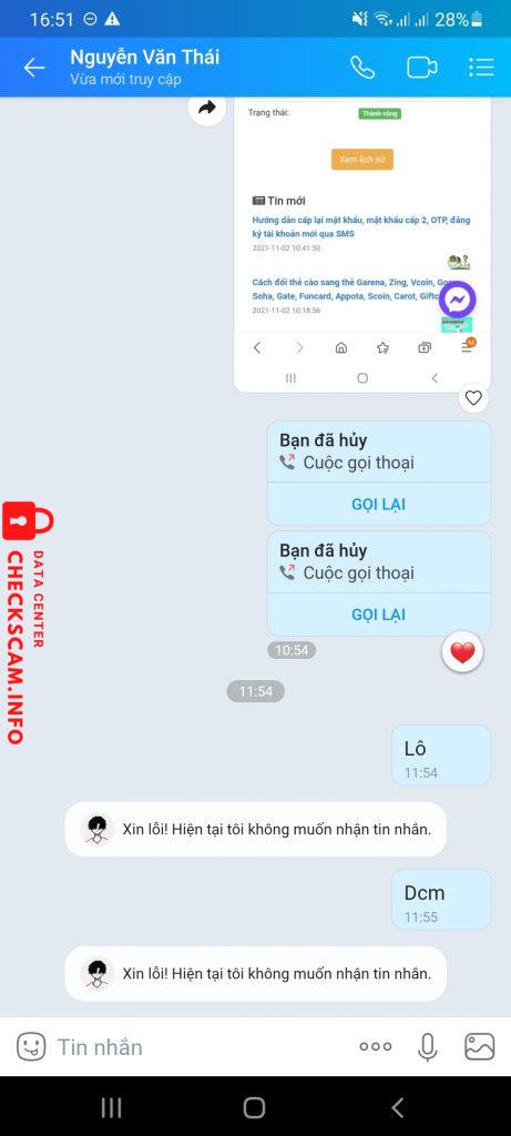 Evidence against Nguyễn Văn Thái