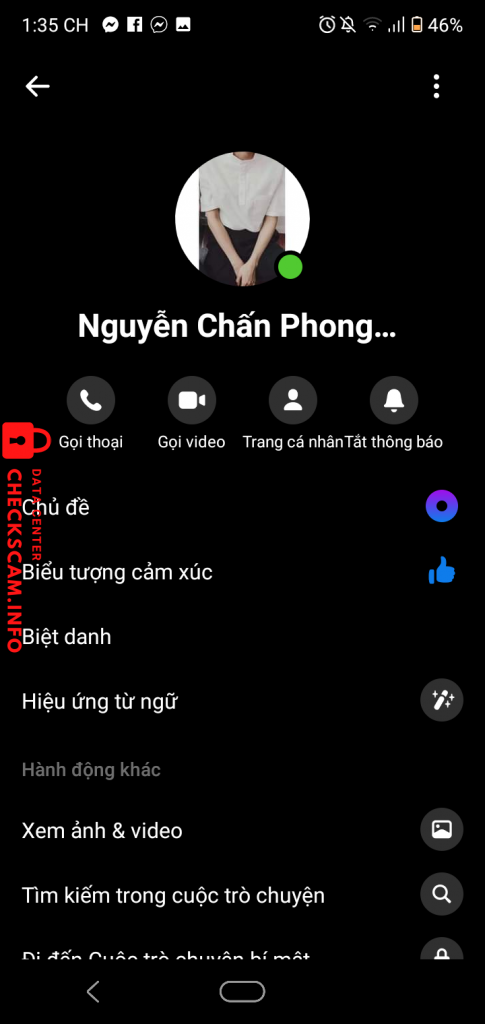 Evidence against Nguyễn Chấn Phong